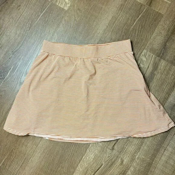 Pact Striped Mini Skirt Size M - Picture 2 of 9